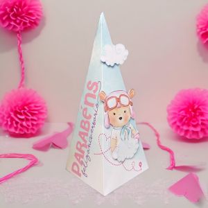 Kit Festa URSINHA AVIADORA 20 PEÇAS | Personalizados | Lembrancinhas | Festa infantil | Aniversário
