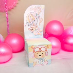 Kit Festa URSINHA AVIADORA 20 PEÇAS | Personalizados | Lembrancinhas | Festa infantil | Aniversário